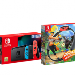 Switch任天堂主机+健身环大冒险游戏